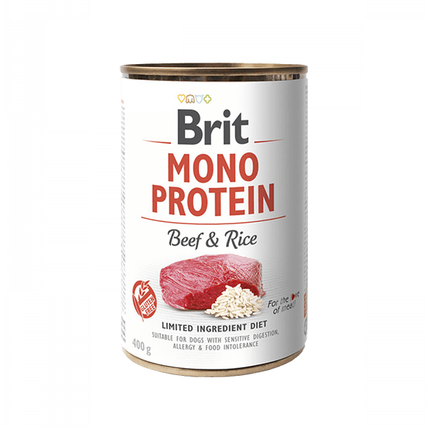 BRIT MONO PROTEIN BEEF & RICE
