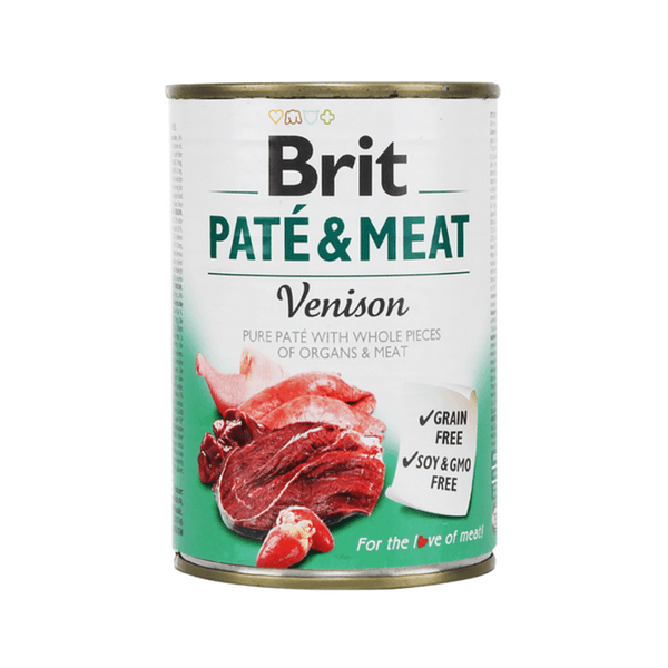 Brit Paté & Meat պաշտետ շների համար՝ եղնիկով և հավով