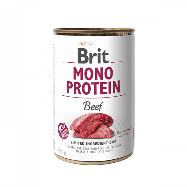 Brit Mono Protein թաց կեր շների համար՝ տավարով