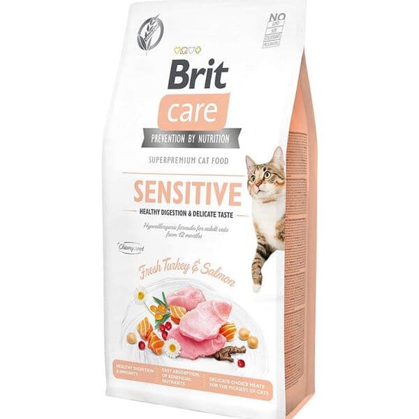 Brit Care Cat Sensitive Turkey & Salmon