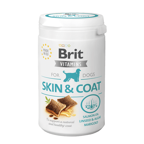 Brit Vitamins Skin & Coat վիտամիններ շների համար՝ մաշկի և մազածածկույթի