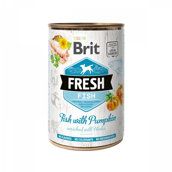 Brit Fresh թաց կեր շների համար՝ ձկով և դդումով