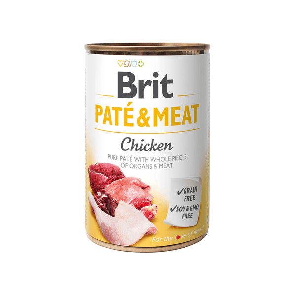 Brit Paté & Meat պաշտետ շների համար՝ հավով և տավարով