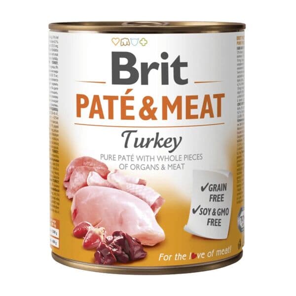 Brit Paté & Meat պաշտետ շների համար՝ հնդկահավով և հավով
