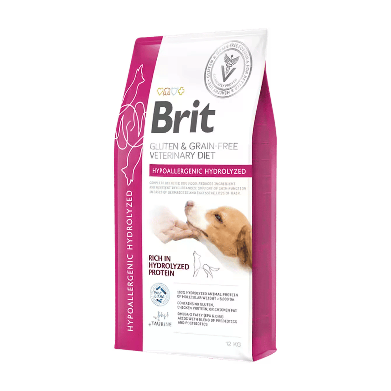 Brit Grain-Free VD Dog Hypoallergenic Hydrolyzed Հիպոալերգեն բուժիչ կեր