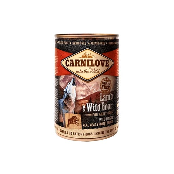 Carnilove Into the Wild — Ягненок и кабан для взрослых собак