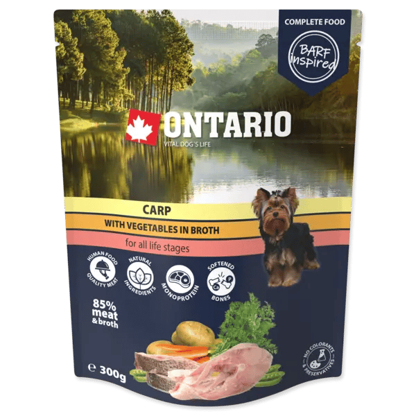 Ontario Pouch Carp with vegetables in broth