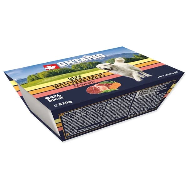 Ontario Wet Food Beef with vegetables