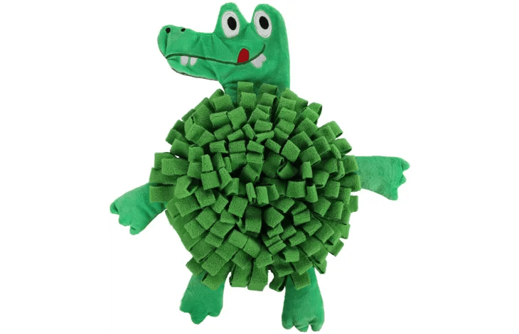«Կոկորդիլոս Ջեմի» (Njammie Crocodile) կանաչ գորգիկ՝ հոտոտելու համար