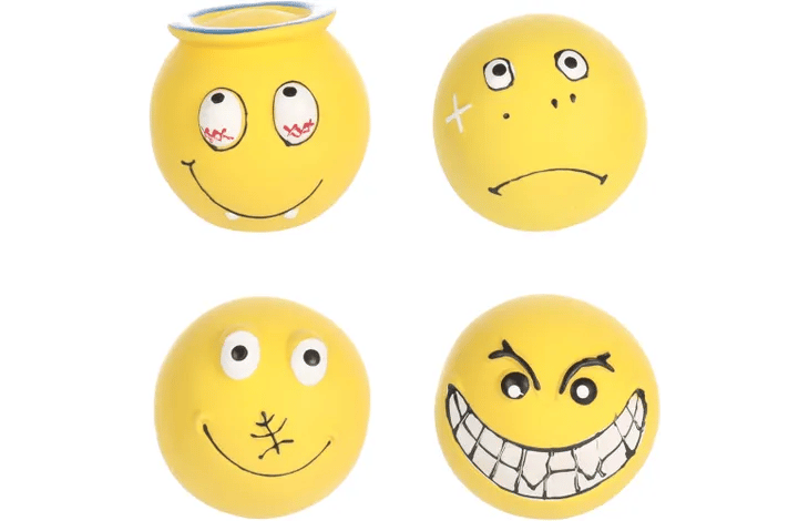 Toy Klepti Ball Emoji Yellow