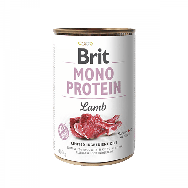 Brit Mono Protein թաց կեր շների համար՝ գառով