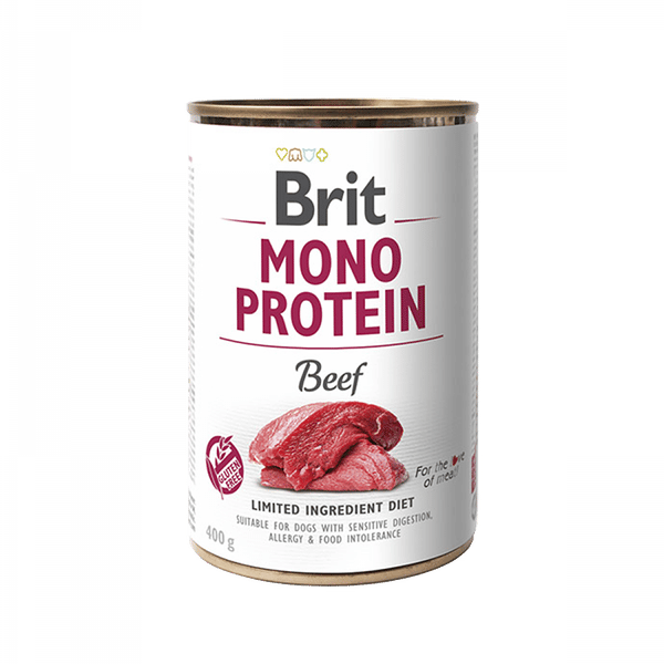 Brit Mono Protein թաց կեր շների համար՝ տավարով