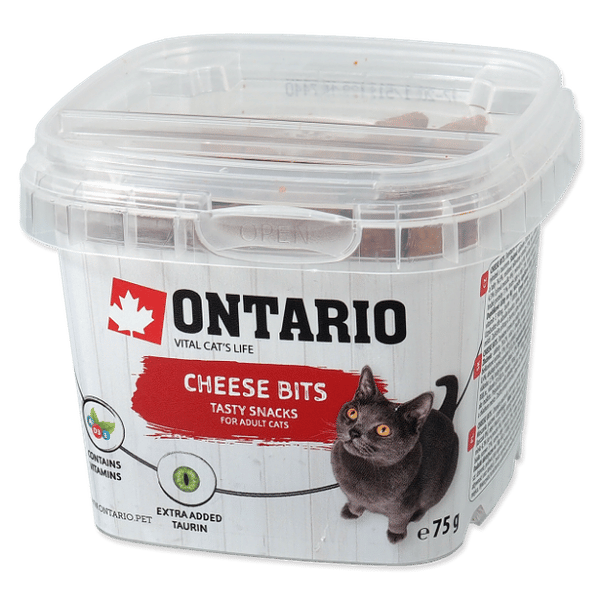 Ontario снек для кошек, с курицей и сыром