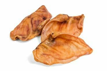 Ferribiella dog treat: pig ear