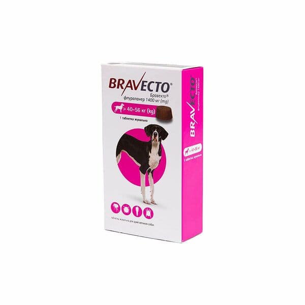 Bravecto 40-56 кг