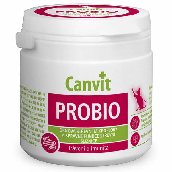 Canvit Probio probiotic supplement for cats, healthy digestion