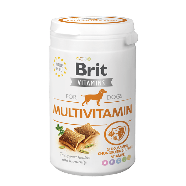 Brit Vitamins Multivitamin supplement chews for adult dogs, for health & immunity