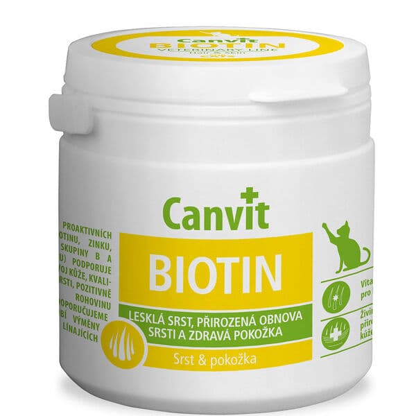 Canvit Biotin supplement for cats, skin & coat
