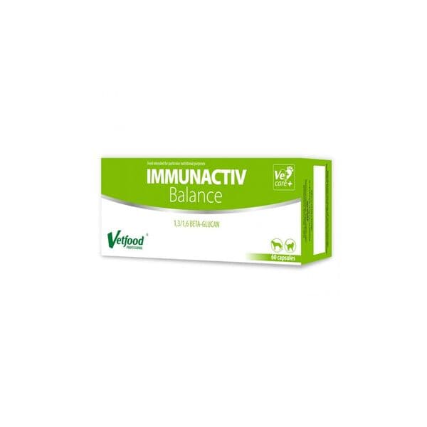 Vetfood IMMUNACTIV Balance immune support for dogs and cats, 60 capsules