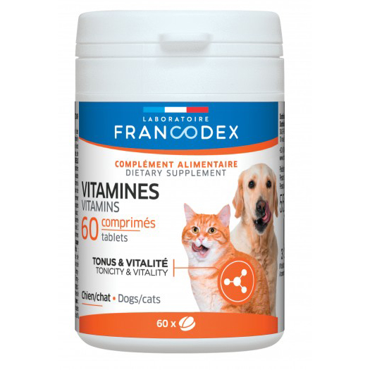 Francodex Vitamin Tonus dog/cat 60 tab